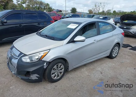 2017 Hyundai Accent Se z USA, uszkodzony, nr VIN KMHCT4AE8HU288467